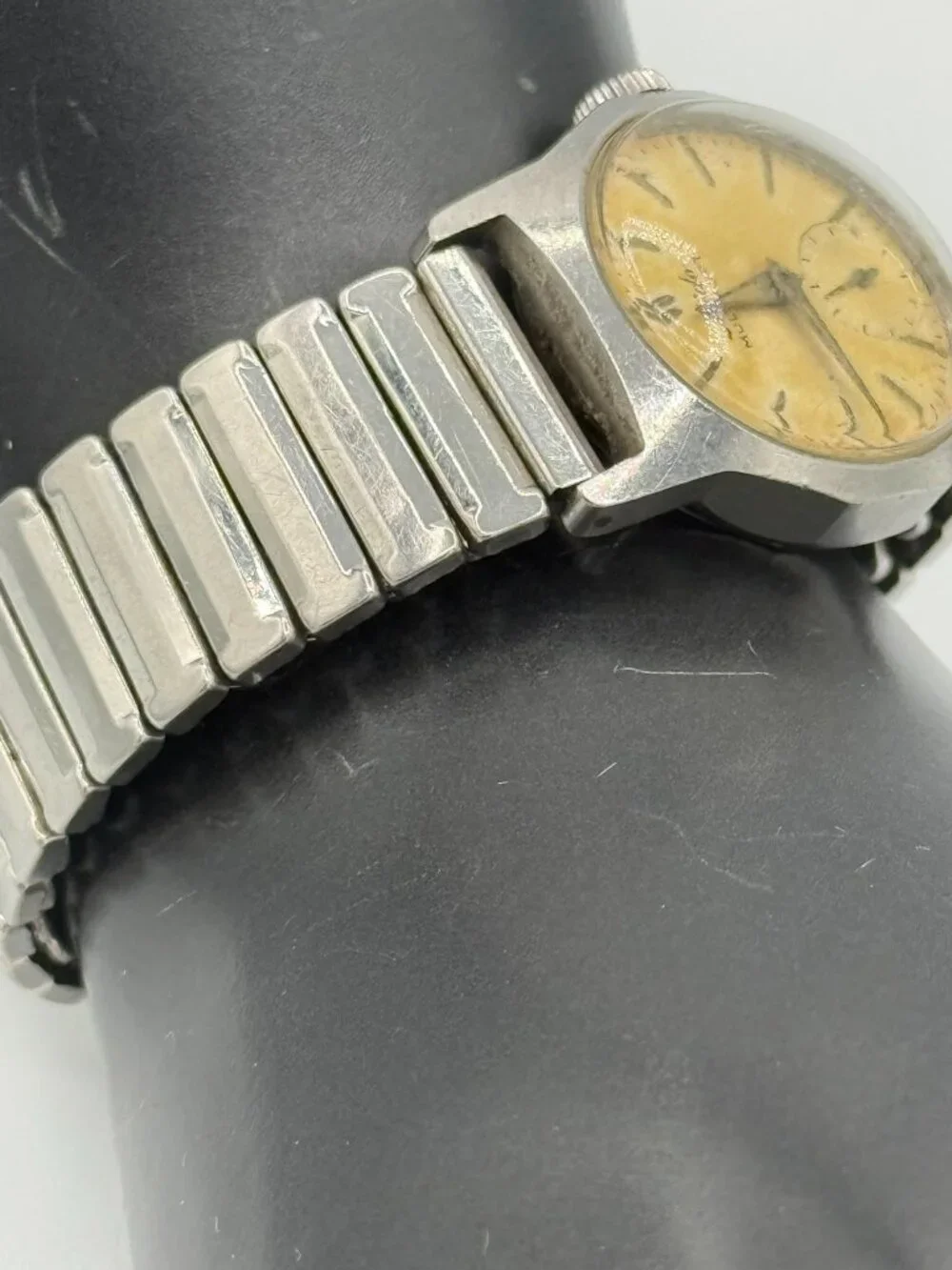 Vintage Mido Multifort Hand Winding Watch Swiss Mechanical Silver Tone
